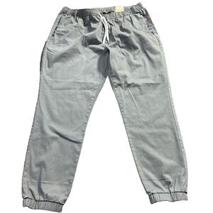 NWOT Wowie Rambler Khaki Joggers Multicolor Pocket Accents XXL Ash